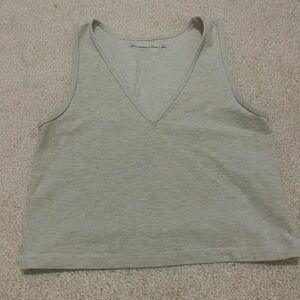 Abercrombie & Fitch v-neck crop top